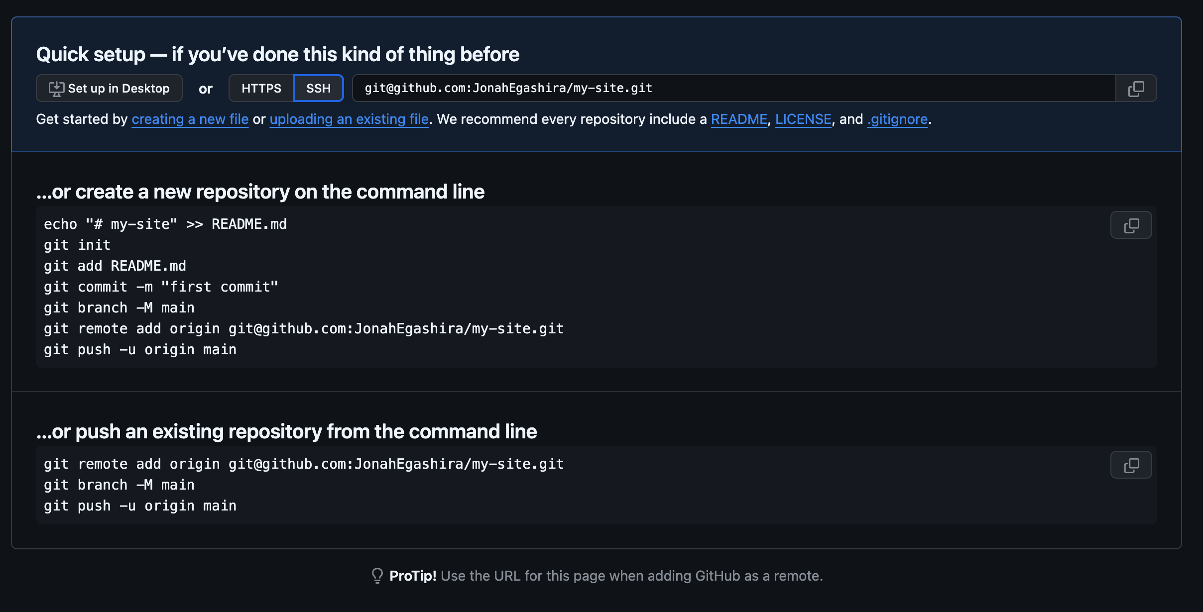 GitHub Setup